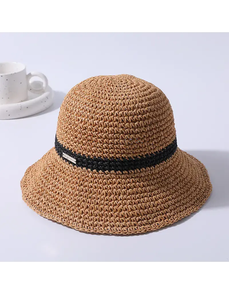 THE PATHZ SUNDAY BOARDWALK BLACK TRIM - CARAMEL #5004