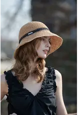 THE PATHZ SUNDAY BOARDWALK BLACK TRIM - CARAMEL #5004