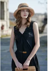 THE PATHZ SUNDAY BOARDWALK BLACK TRIM - CARAMEL #5004