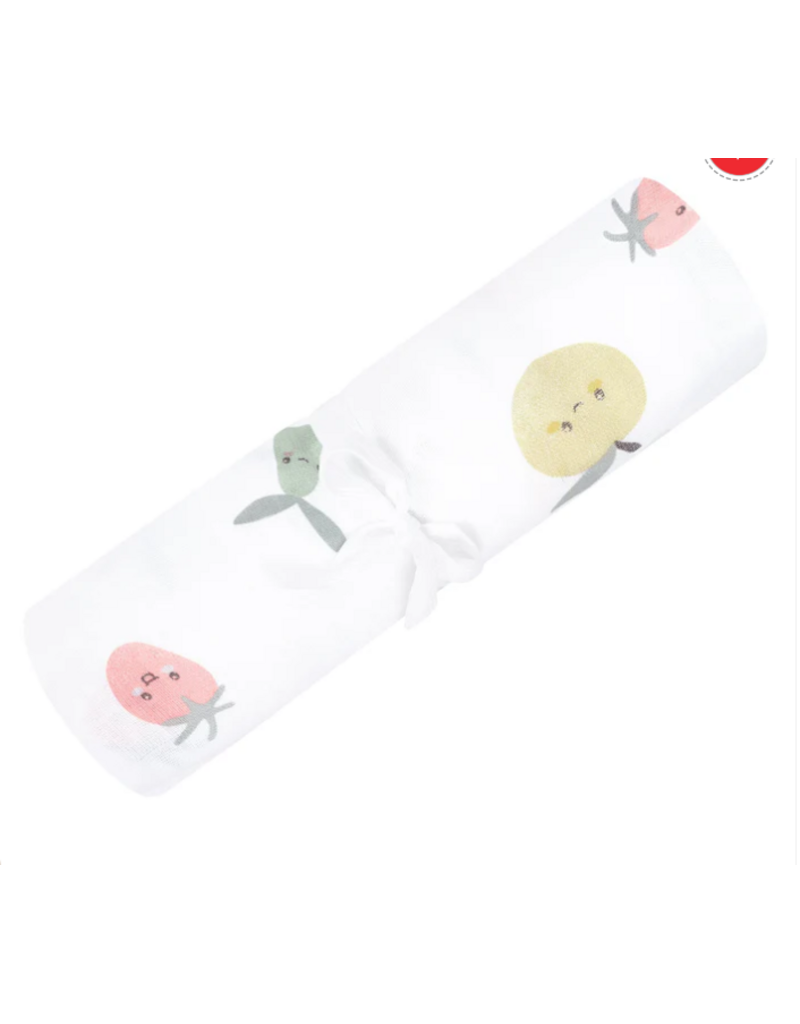 PERLIM PINPIN COTTON 48 X 48 MUSLIN BLANKET