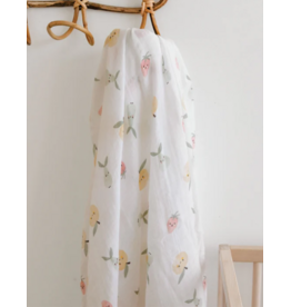 PERLIM PINPIN COTTON 48 X 48 MUSLIN BLANKET