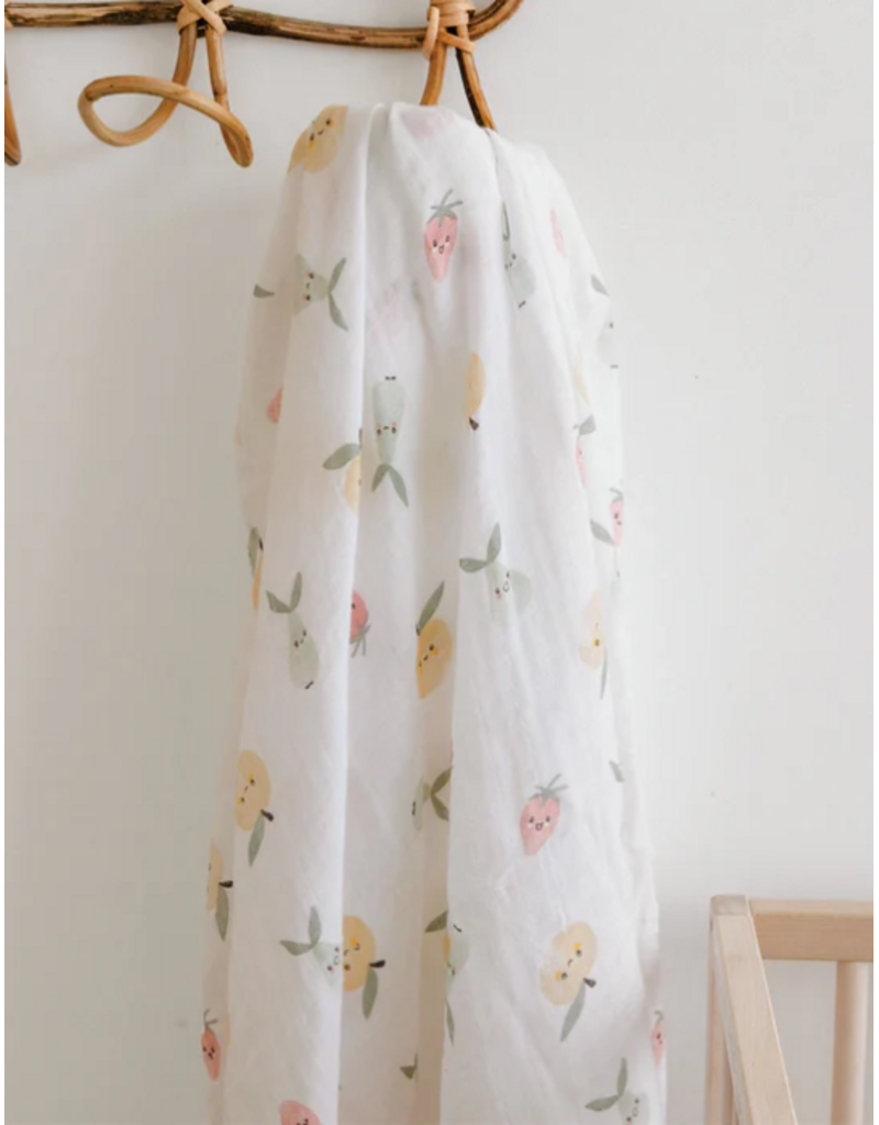 PERLIM PINPIN COTTON 48 X 48 MUSLIN BLANKET