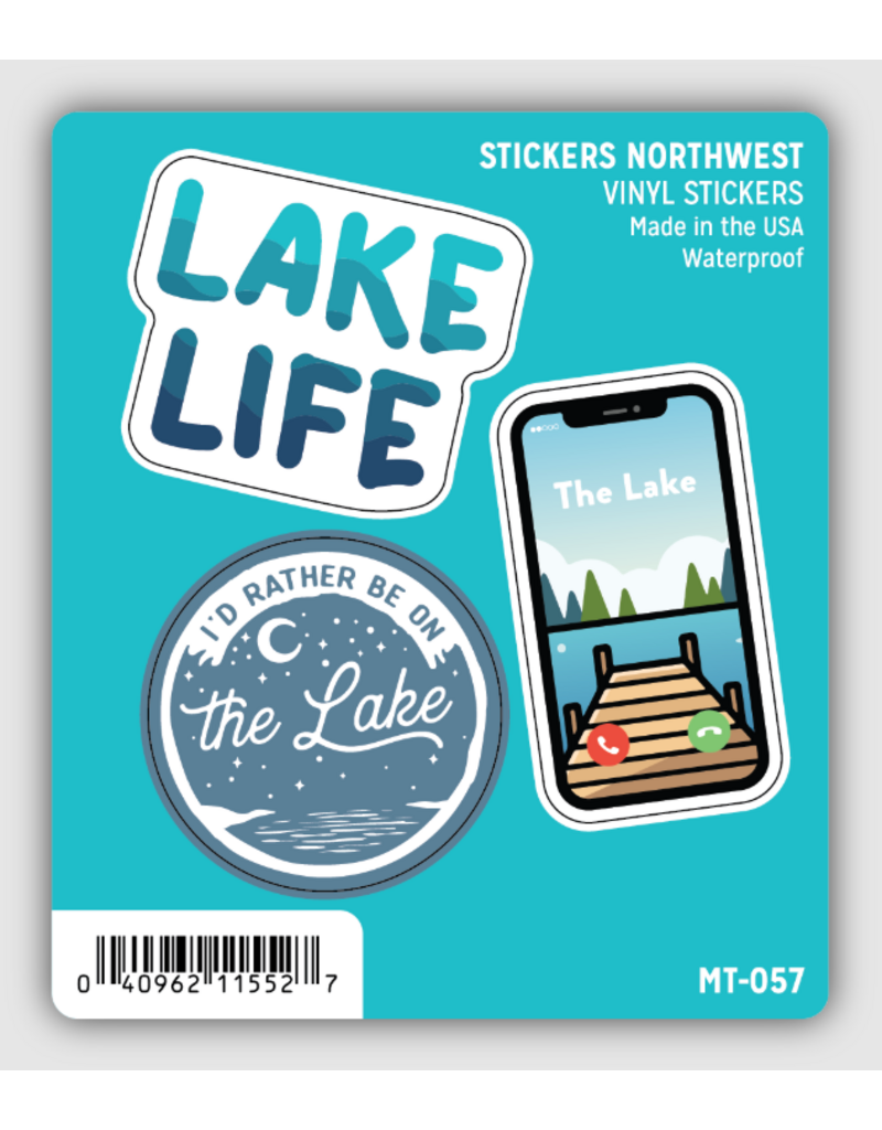WATERPROOF STICKER TRIO