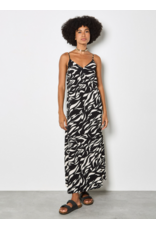 ANIMAL PRINT TRAPEZE CAMI DRESS