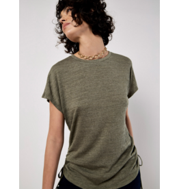 JERSEY SIDE ROUGE TEE KHAKI