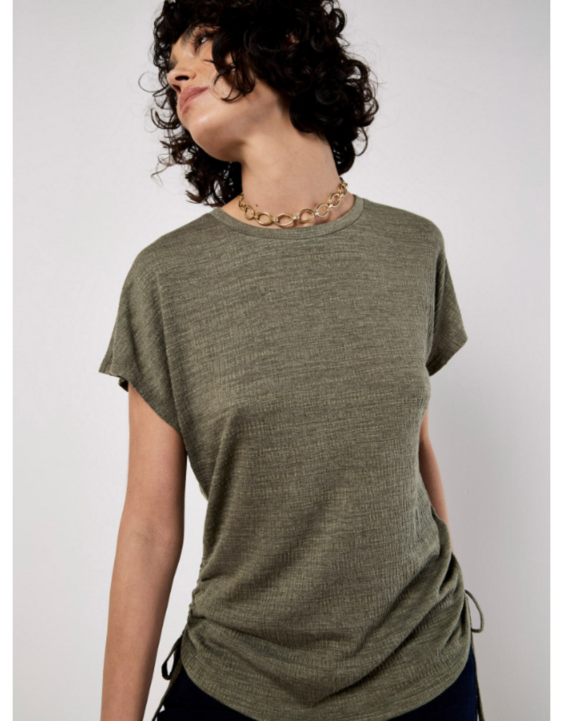 JERSEY SIDE ROUGE TEE KHAKI