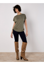 JERSEY SIDE ROUGE TEE KHAKI