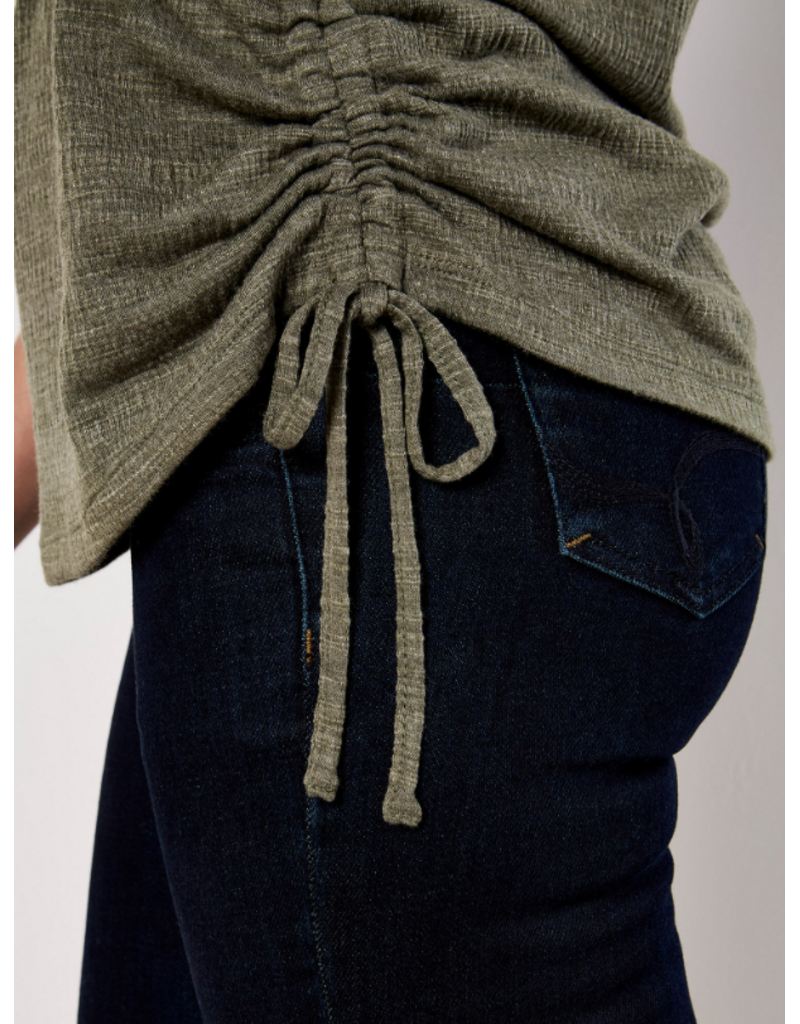 JERSEY SIDE ROUGE TEE KHAKI