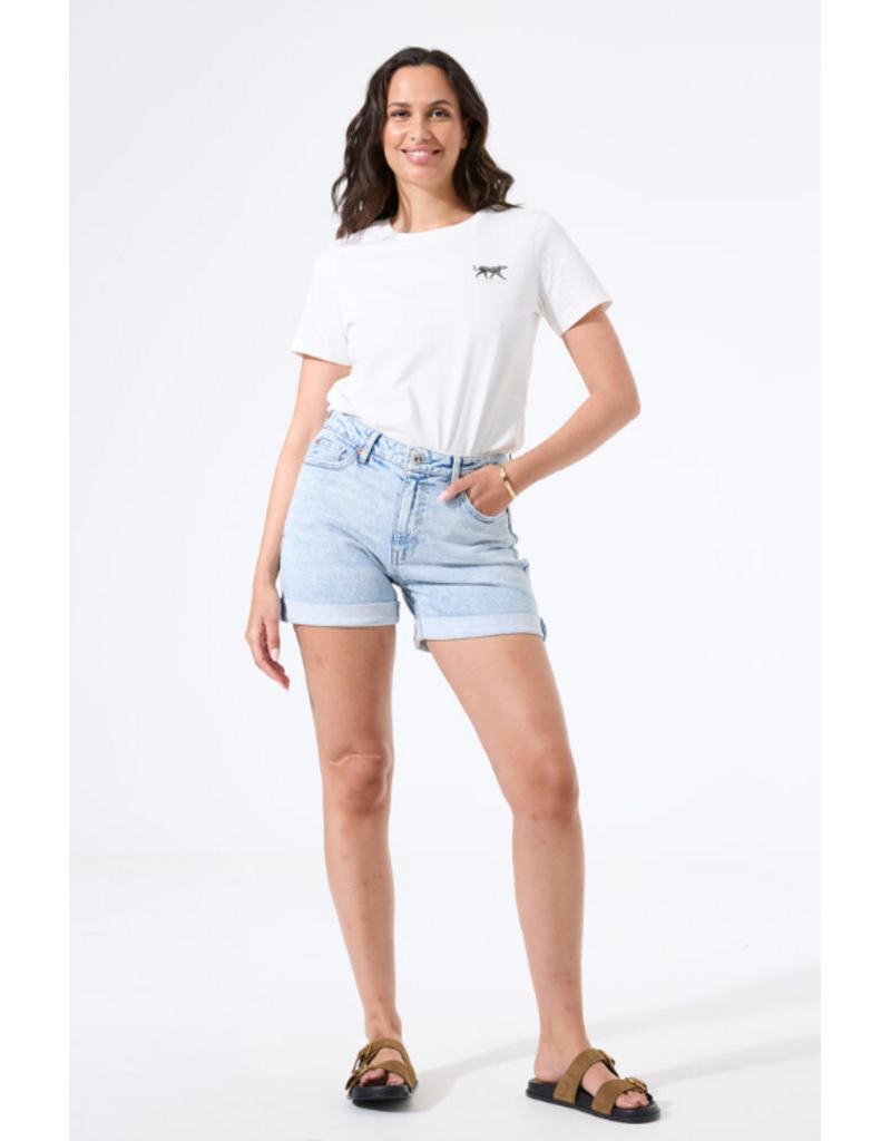 ISABELLA SHORT - LIGHT WASH