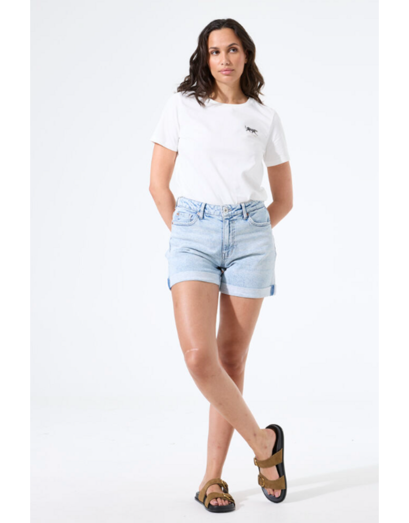 ISABELLA SHORT - LIGHT WASH