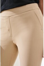 TRIBAL FLATTEN IT PULL ON CAPRI W/ VENT-BEACH