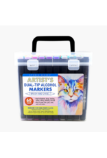 DUAL-TIP ALCOHOL MARKERS - 60 COUNT