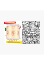 ADULT ACTIVITY BOOK - ITS ALL FUN & GAMES
