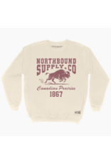 NORTHBOUND SUPPLY PRAIRIE BISON CREWNECK SWEATSHIRT