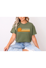 RETRO 70'0S BALE TEE- GREEN