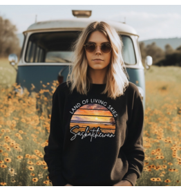 DIYXE LAND OF LIVING SUNSET CREWNECK- UNISEX