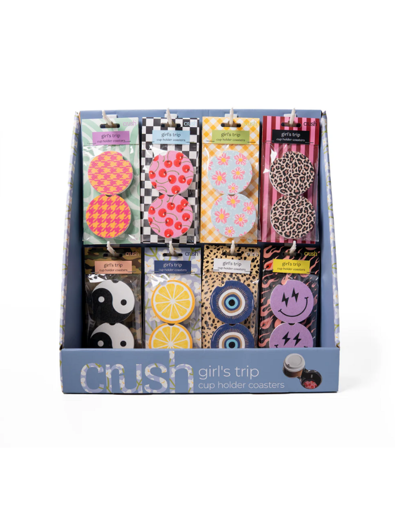 CAR COASTERS - 2 PACK