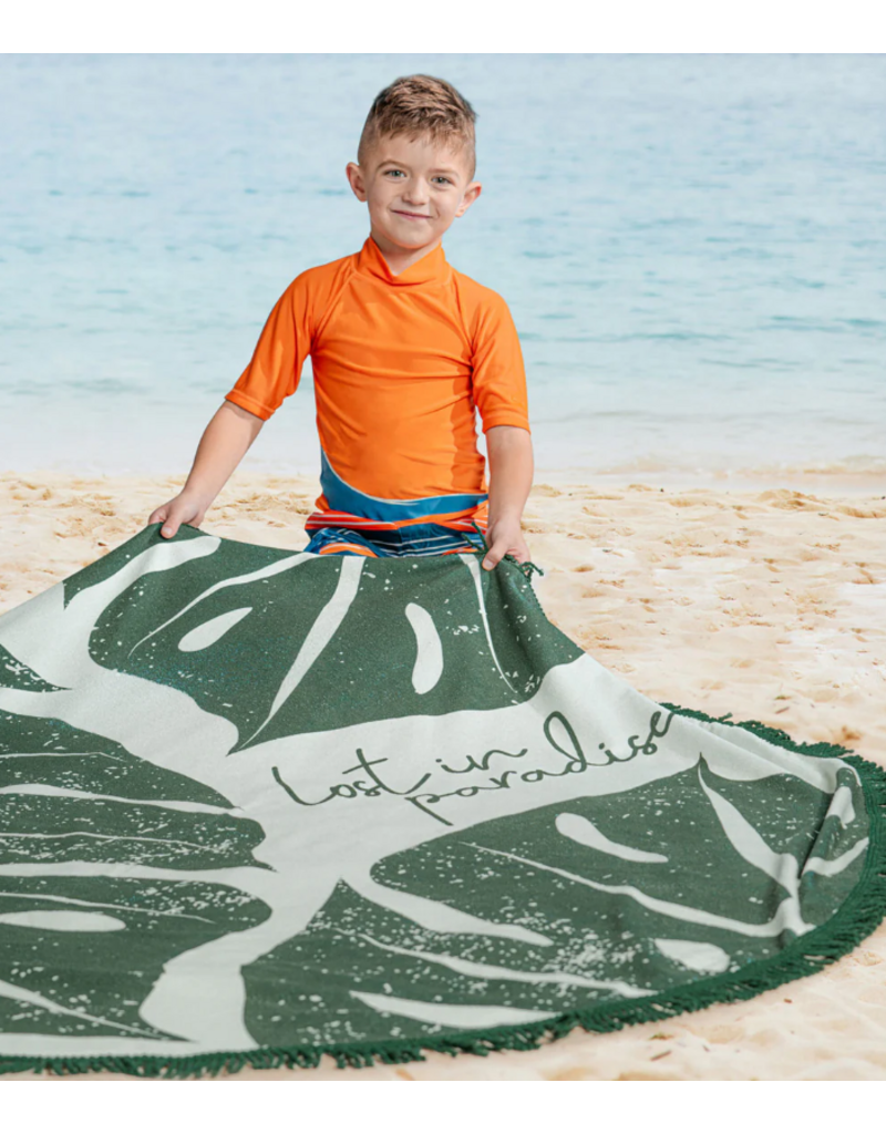 ROUND BEACH TOWEL