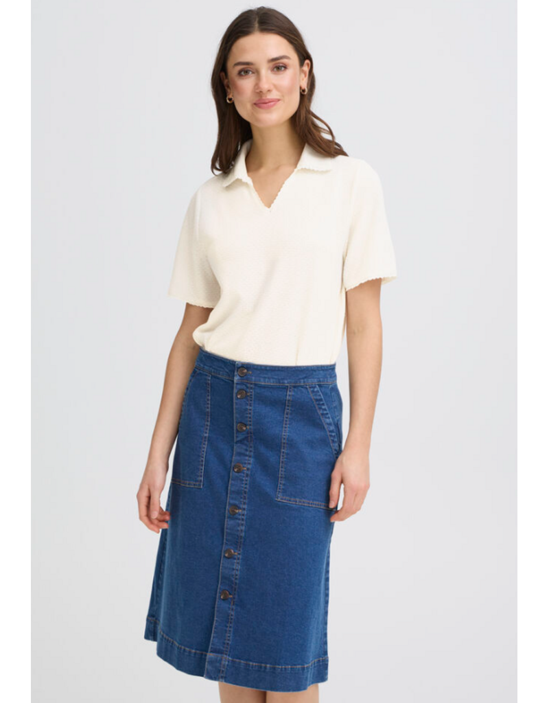 ESTI COLLARED TEE