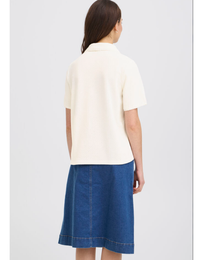ESTI COLLARED TEE