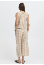 FALAKKA ONECK TOP - WOODSMOKE - LINEN BLND