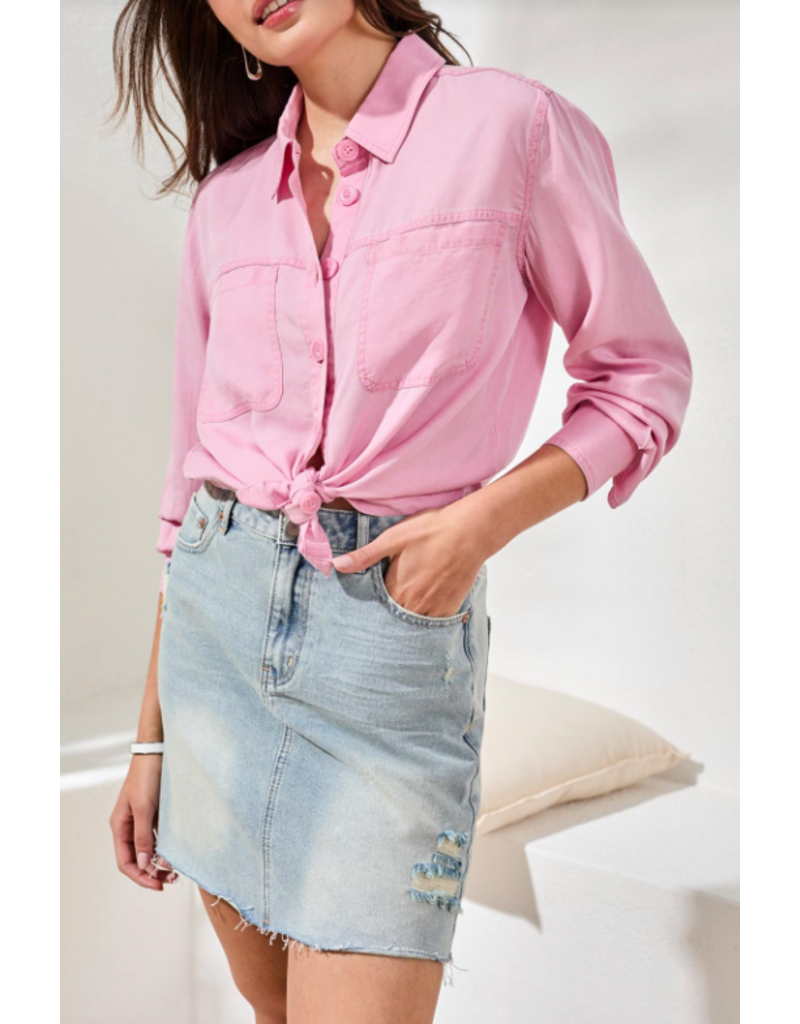 TRIBAL FLOWY OVERSHIRT