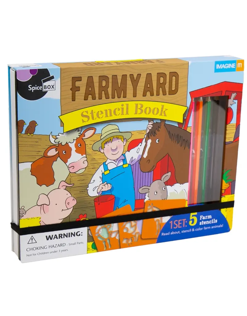 SPICE BOX IMAGINE IT FARMYARD STENCILS
