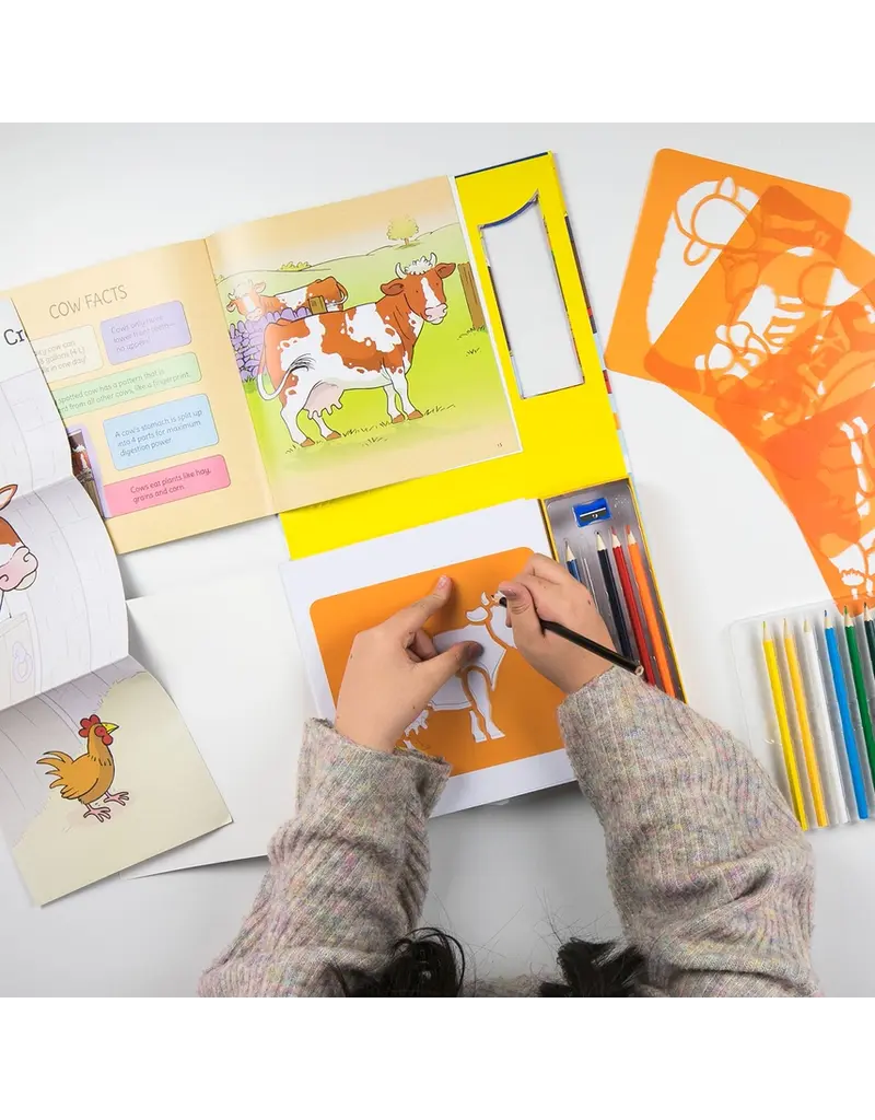 SPICE BOX IMAGINE IT FARMYARD STENCILS