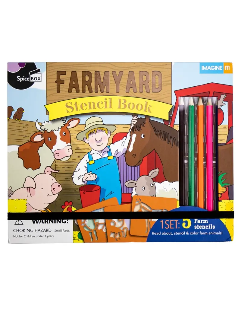 SPICE BOX IMAGINE IT FARMYARD STENCILS