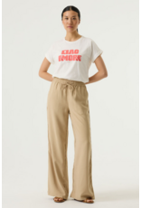COTTON CIAO AMORE TEE SHIRT - OFF WHITE