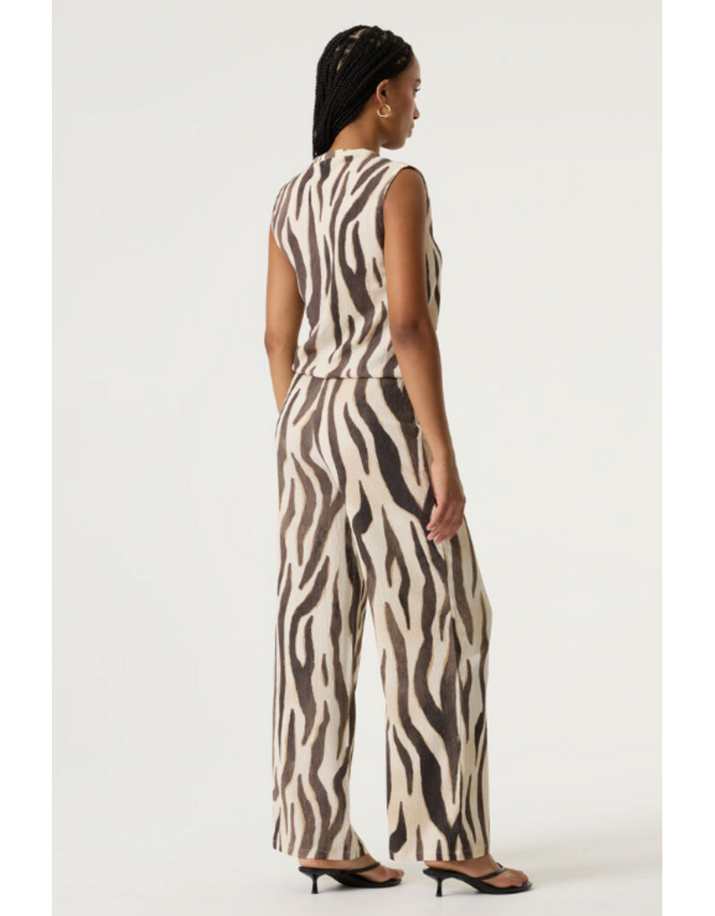 S/S ZEBRA PRINT TOP
