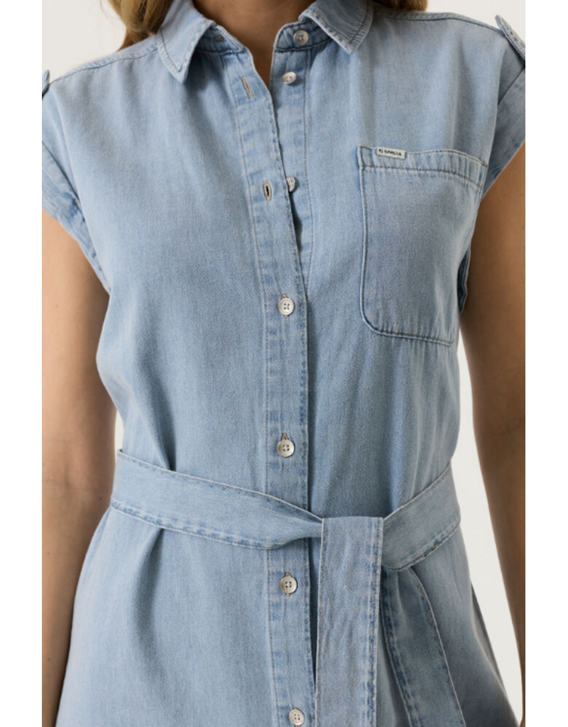 DENIM DRESS - LIGHT WASH