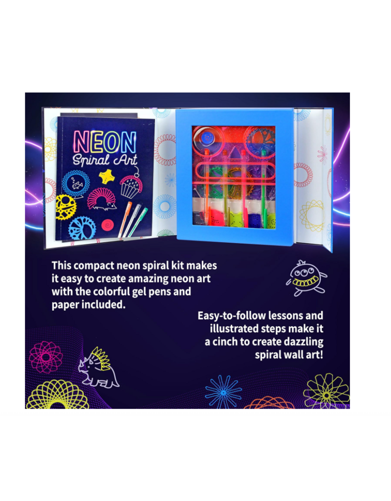 SPICE BOX FUN WITH NEON SPIRAL ART