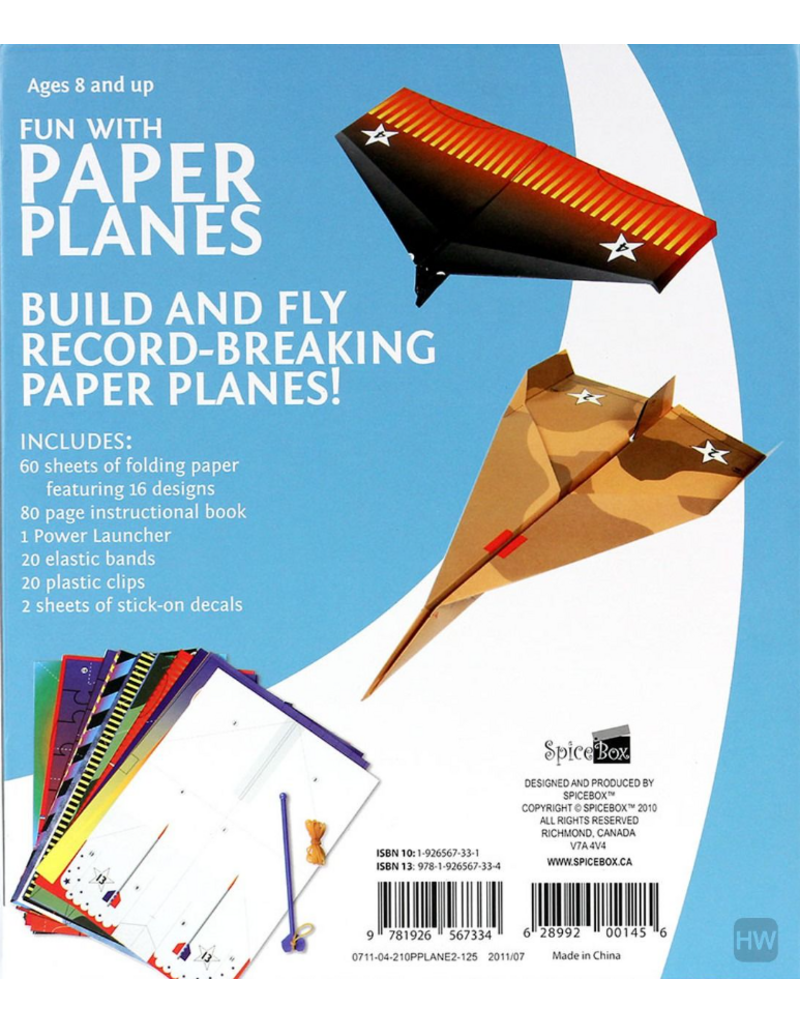 SPICE BOX FUN WITH PAPER PLANES
