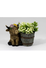 HIGHLAND COW PLANTER