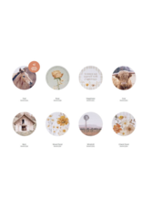 RUSTIC MEADOW COASTERS