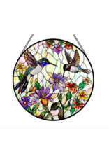 ROUND GLASS  SUNCATCHER