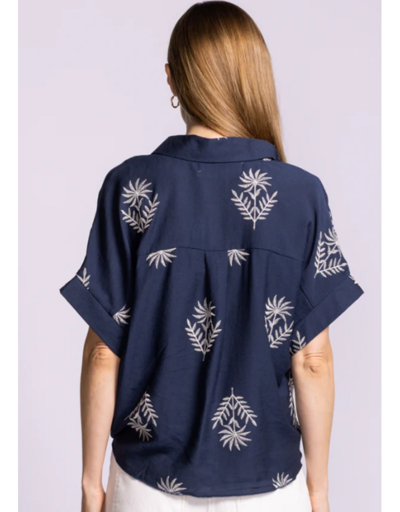 REESE TOP - NAVY