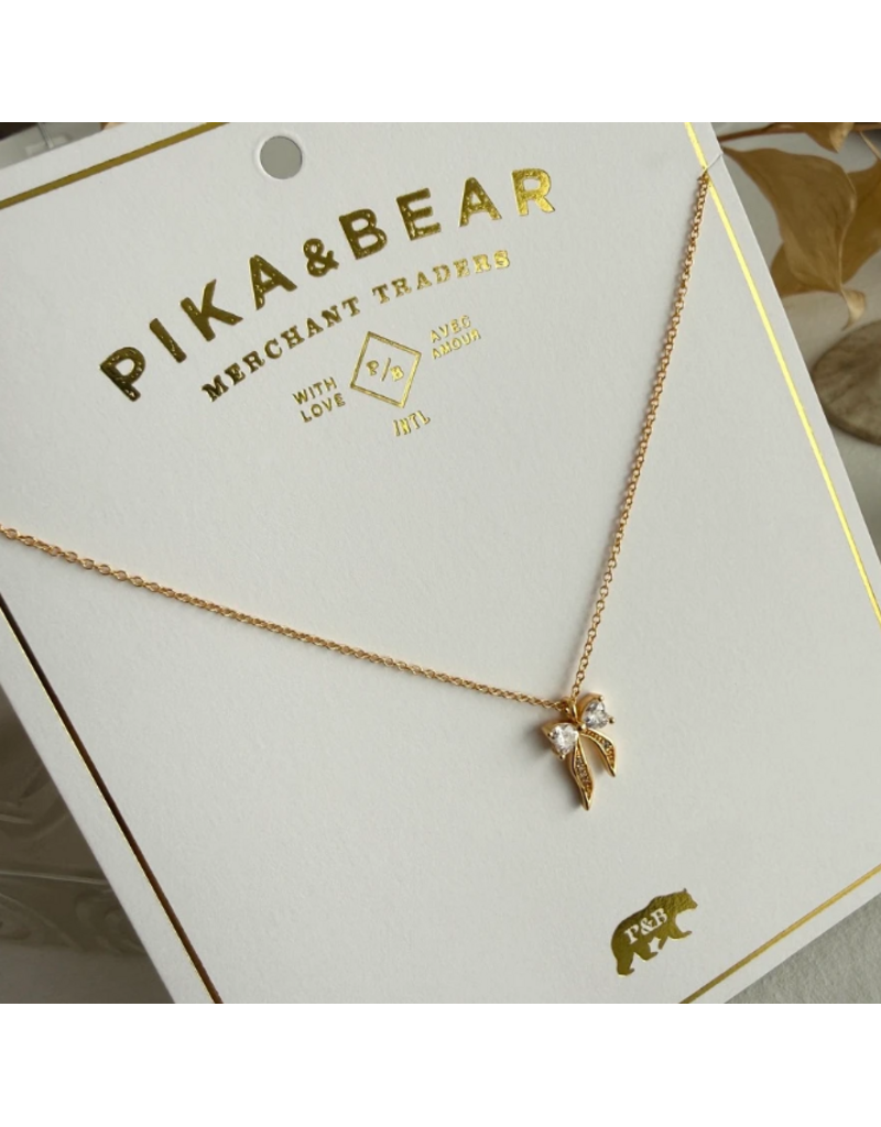 PIKA & BEAR FONTANGE CHARM NECKLACE