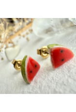 PIKA & BEAR MELENCIA WATERMELON EARRINGS