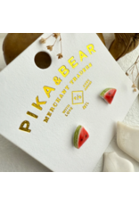 PIKA & BEAR MELENCIA WATERMELON EARRINGS