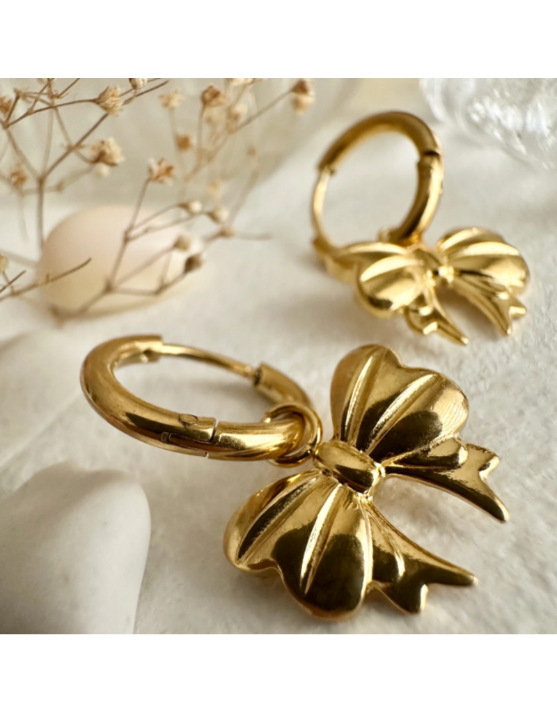 PIKA & BEAR LUCA BOW EARRINGS