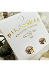 PIKA & BEAR ROYALE BURGER EARRINGS