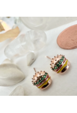 PIKA & BEAR ROYALE BURGER EARRINGS