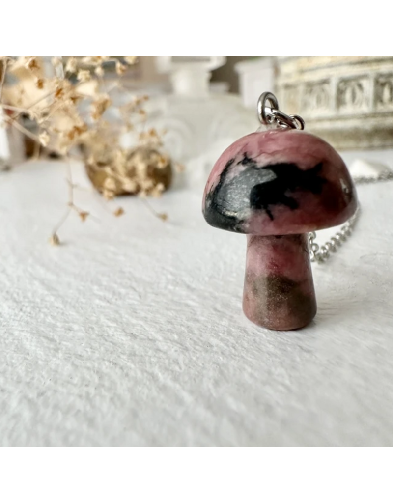 PIKA & BEAR BOLETE PENDANT NECKLACE