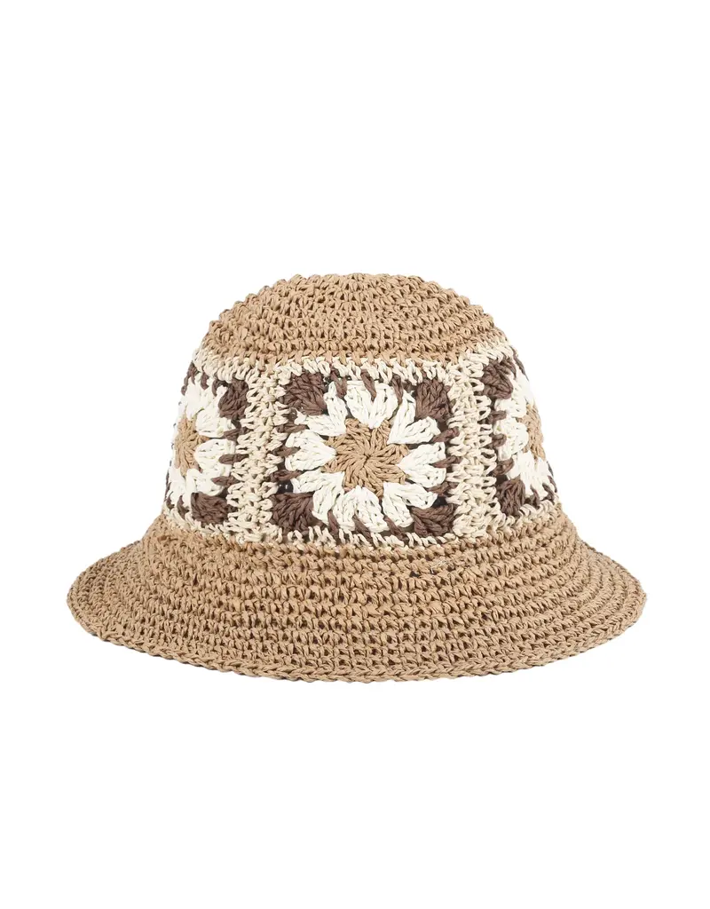 THE PATHZ SUMMER VIBES CROCHET STRAW HAT