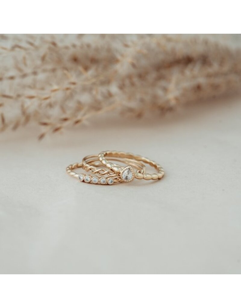 GLEE POPPY RING