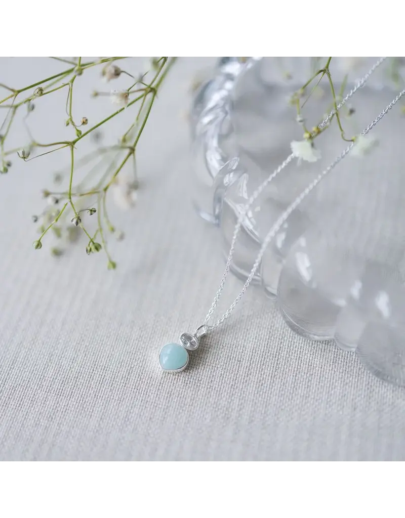 GLEE ANASTASIA NECKLACE  CLEAR