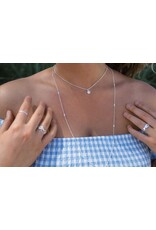 GLEE LUSTER NECKLACE - CLEAR