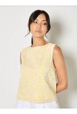 SUNFLOWER EMBROIDERED TOP